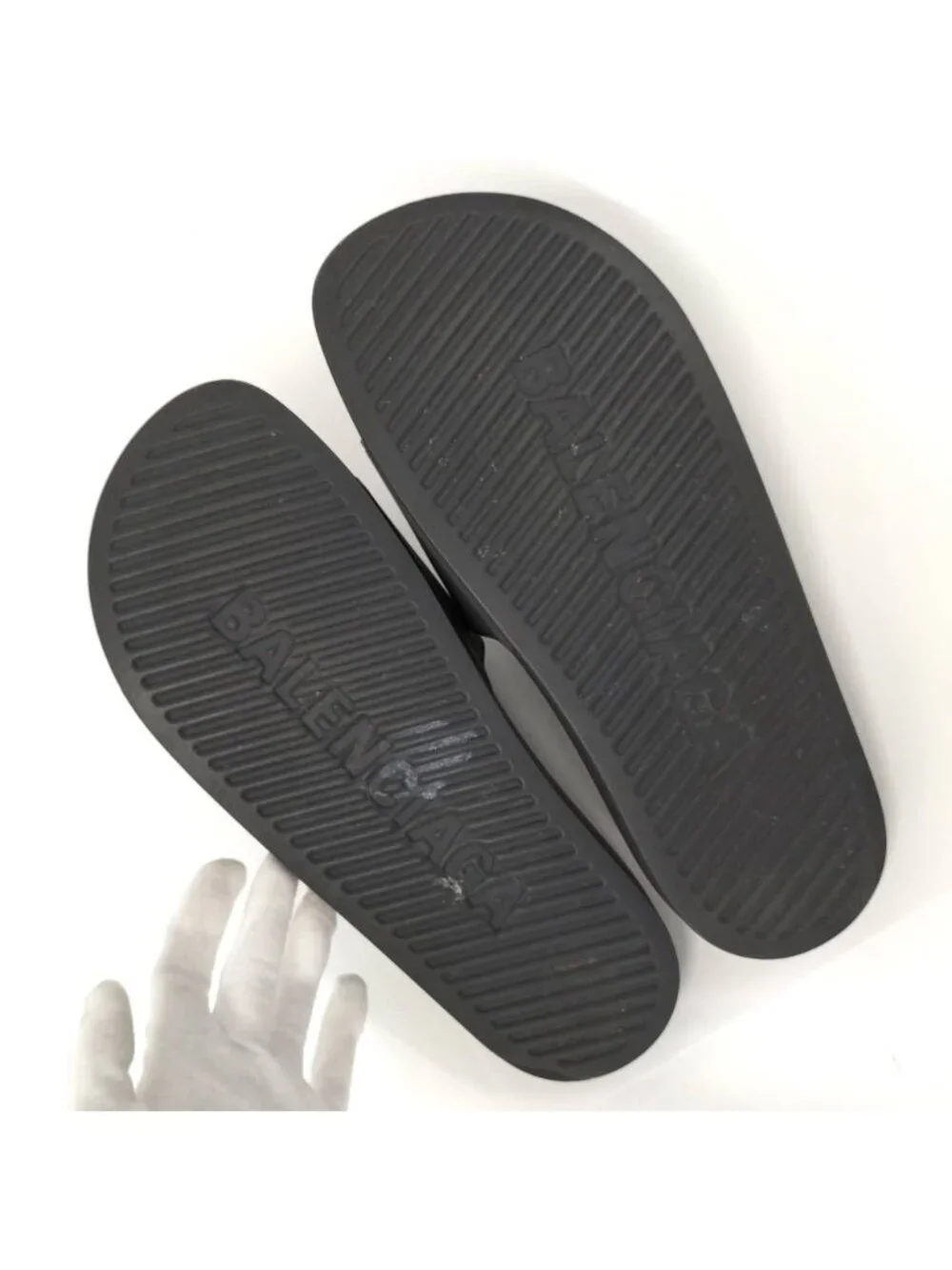 Balenciaga Poolside Sandals Black